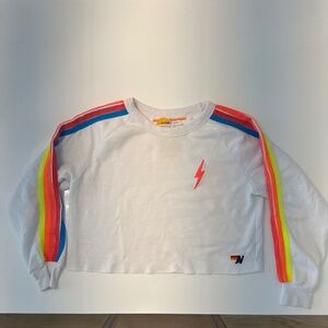 Aviator Nation cropped sweatshirt